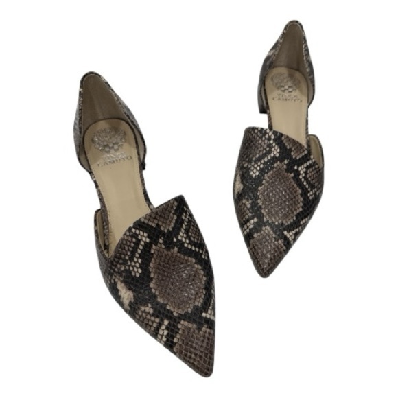 Vince Camuto Brown Snakeskin Loafers Vince Camuto
Cruiz Flats site 8.5 M - Picture 6 of 11
